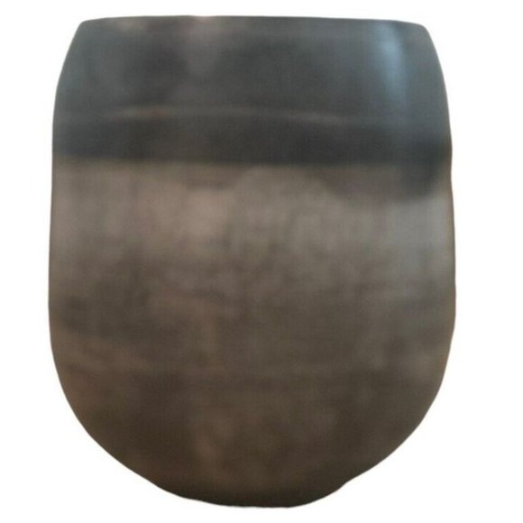 Michael Welliver Pottery Raku Art Signed Studio Vessel Kitchen Office Unusual - Picture 2 of 16